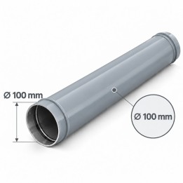 Vacuumleiding lengte 6m diameter 100mm Transair