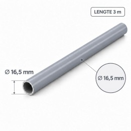 Vacuumleiding lengte 3m diameter 16,5mm Transair