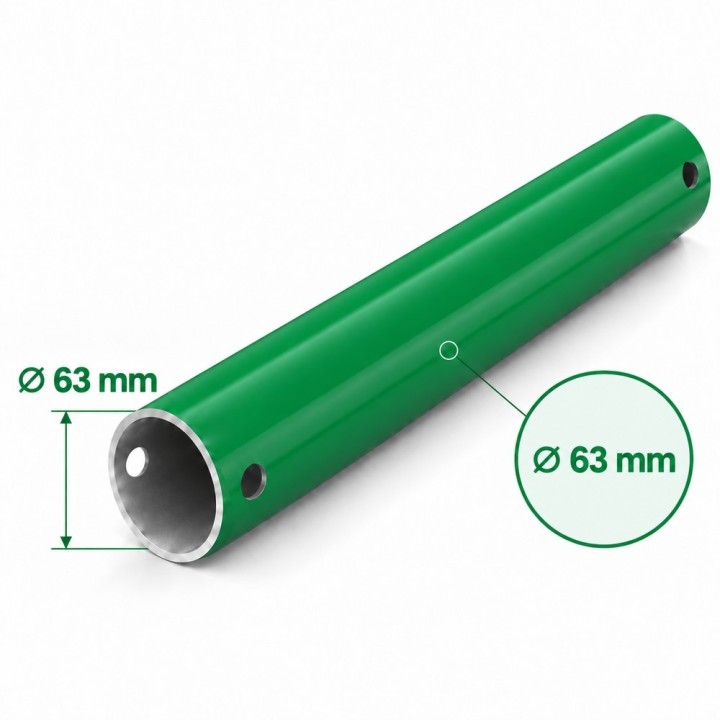 Stikstofleiding lengte 6m diameter 63mm Transair