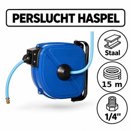 Prevost persluchthaspel 15 m 1/4" | Advieselec