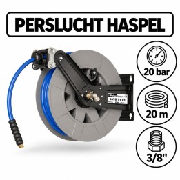 Transair persluchthaspel 20 m - 3/8"