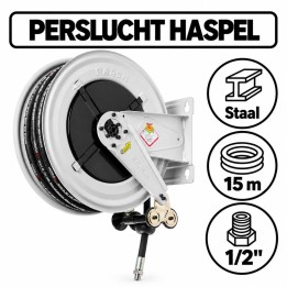 RAASM persluchthaspel 15 m 1/2" | Serie 430 | Advieselec