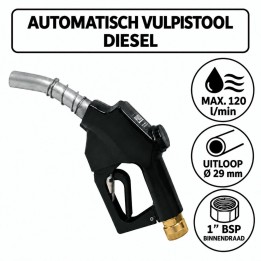 Automatisch dieselvulpistool A120 1″ – 120 l/min | Advieselec