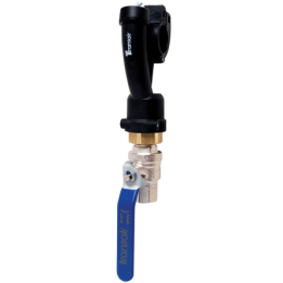 Transair aftakking met kogelkraan Ø25 mm - 1/2"
