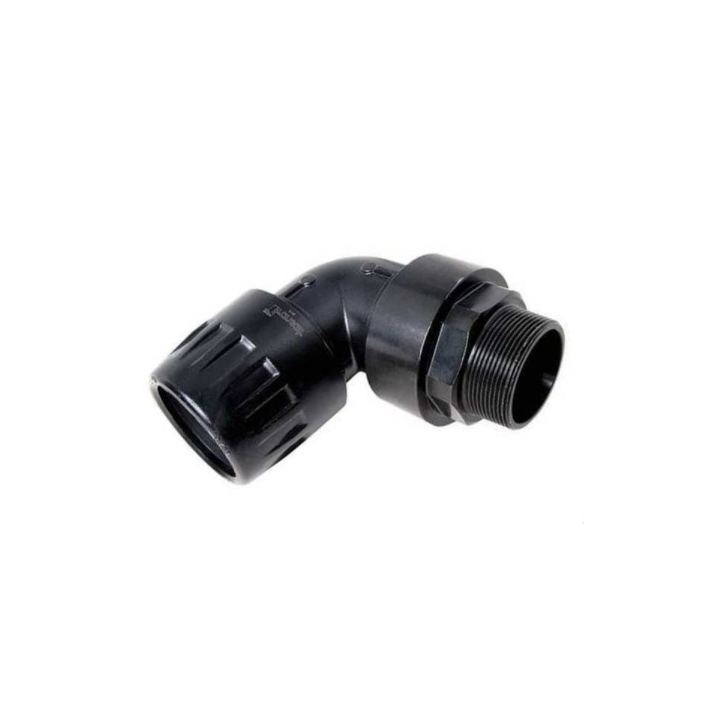 Transair 90° draadstuk Ø50 mm x 2" BSPT