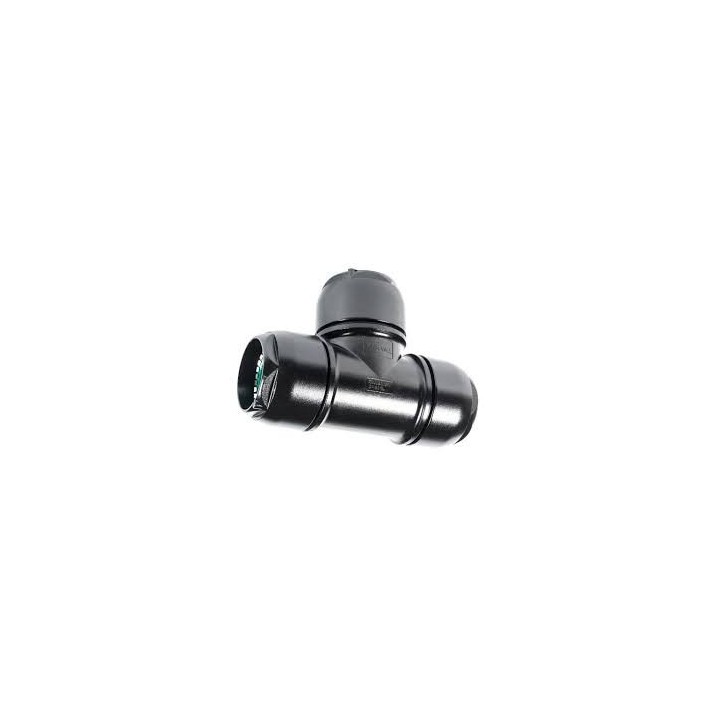 AIRnet T-stuk gelijk Ø63 mm